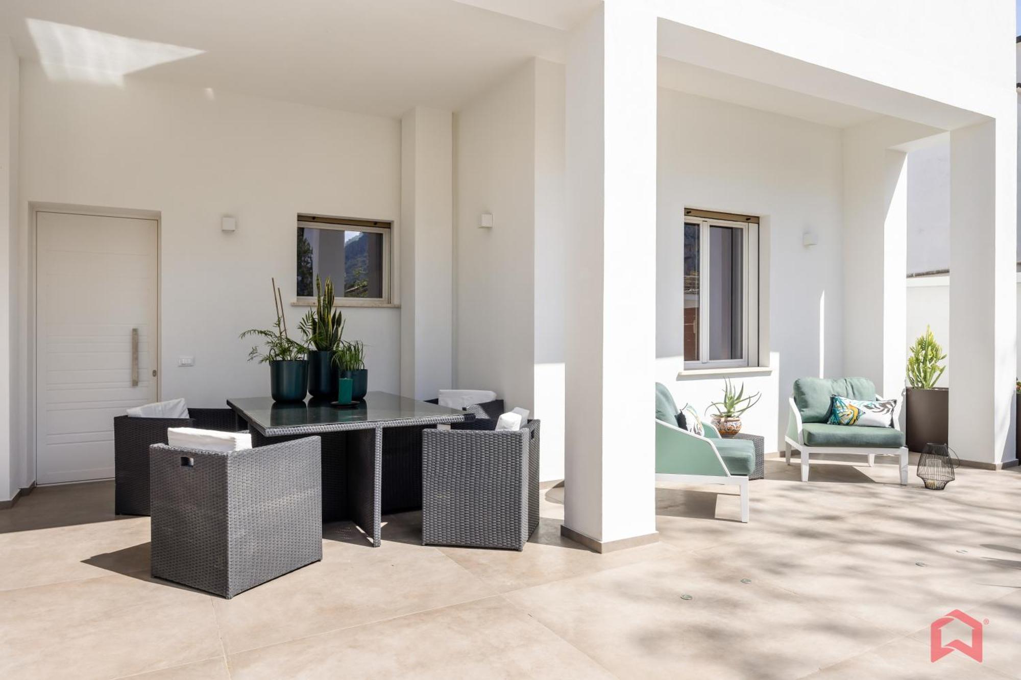 Appartamento In Villa Con Piscina Privata Palermo Dış mekan fotoğraf