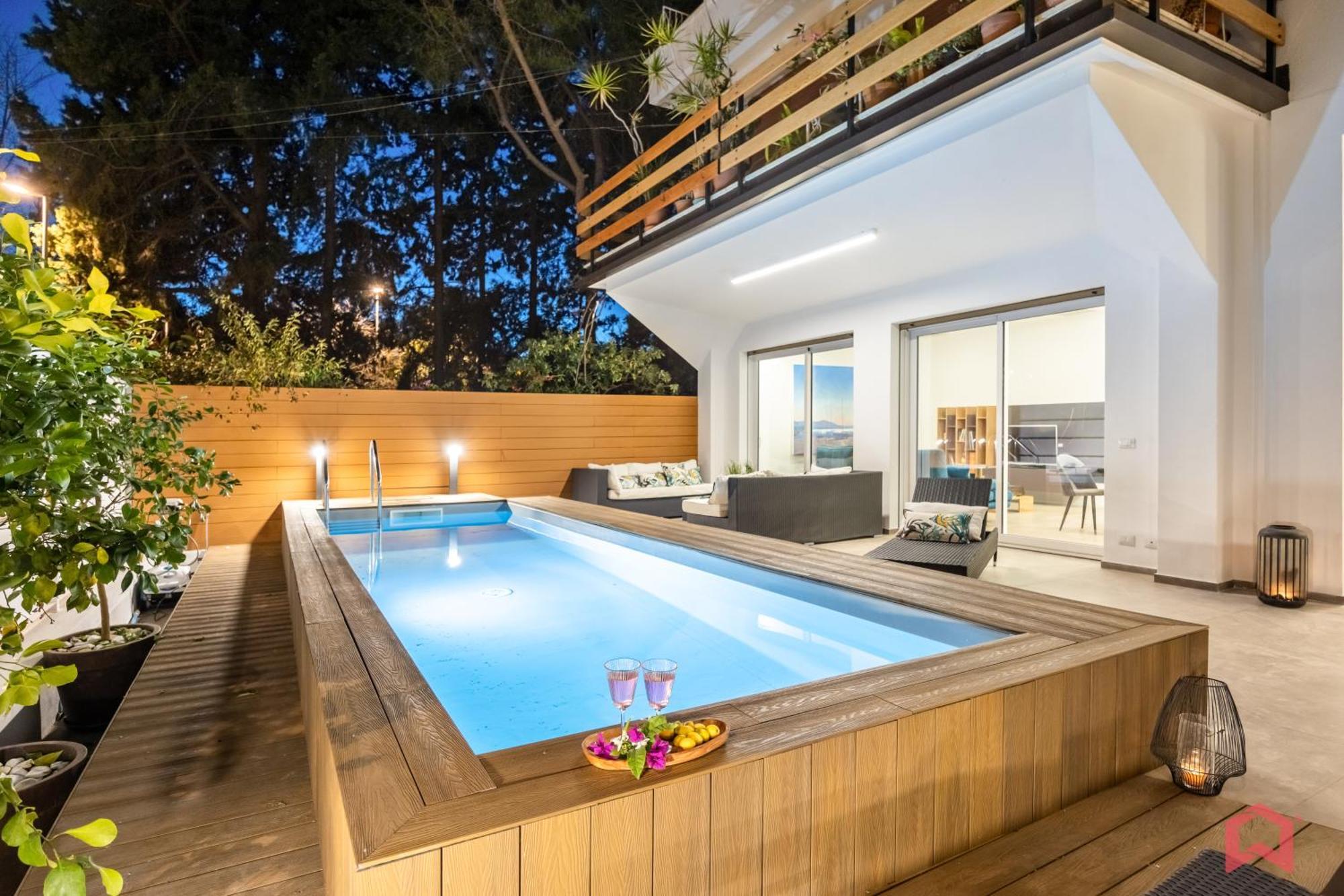Appartamento In Villa Con Piscina Privata Palermo Dış mekan fotoğraf
